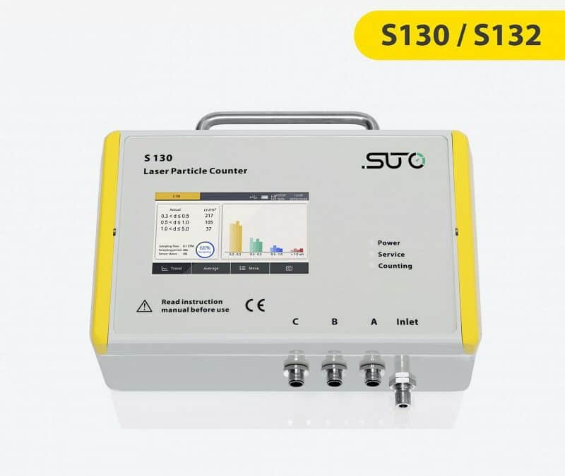 S130/S132激光颗粒计数器 – 测量压缩空气洁净度